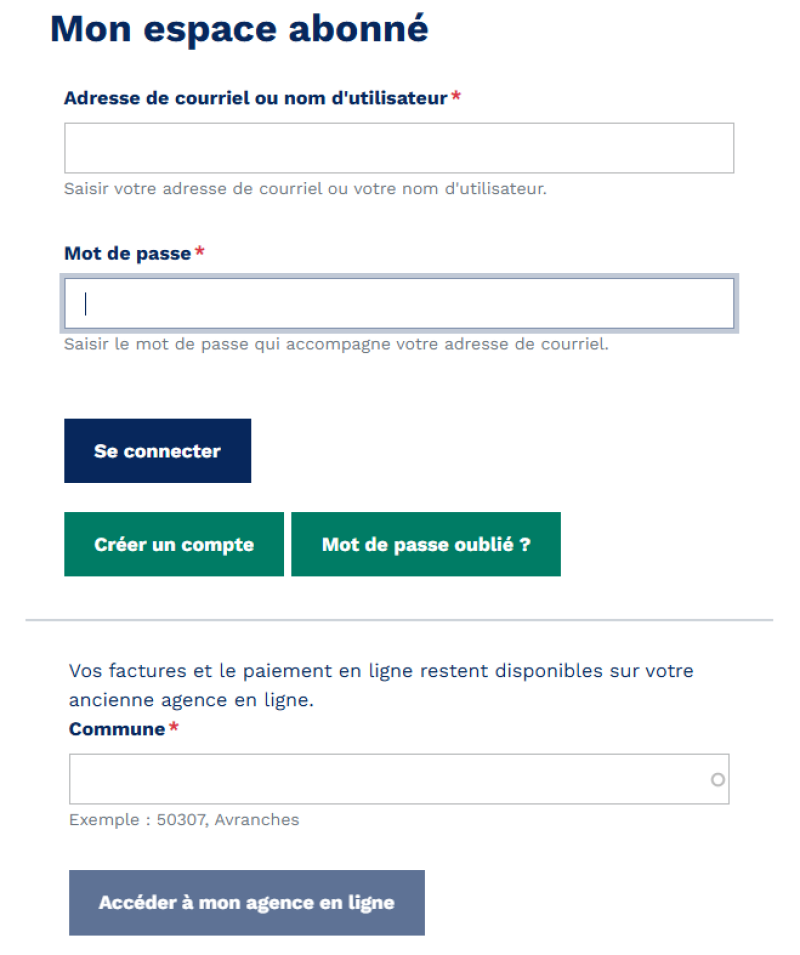 Connexion